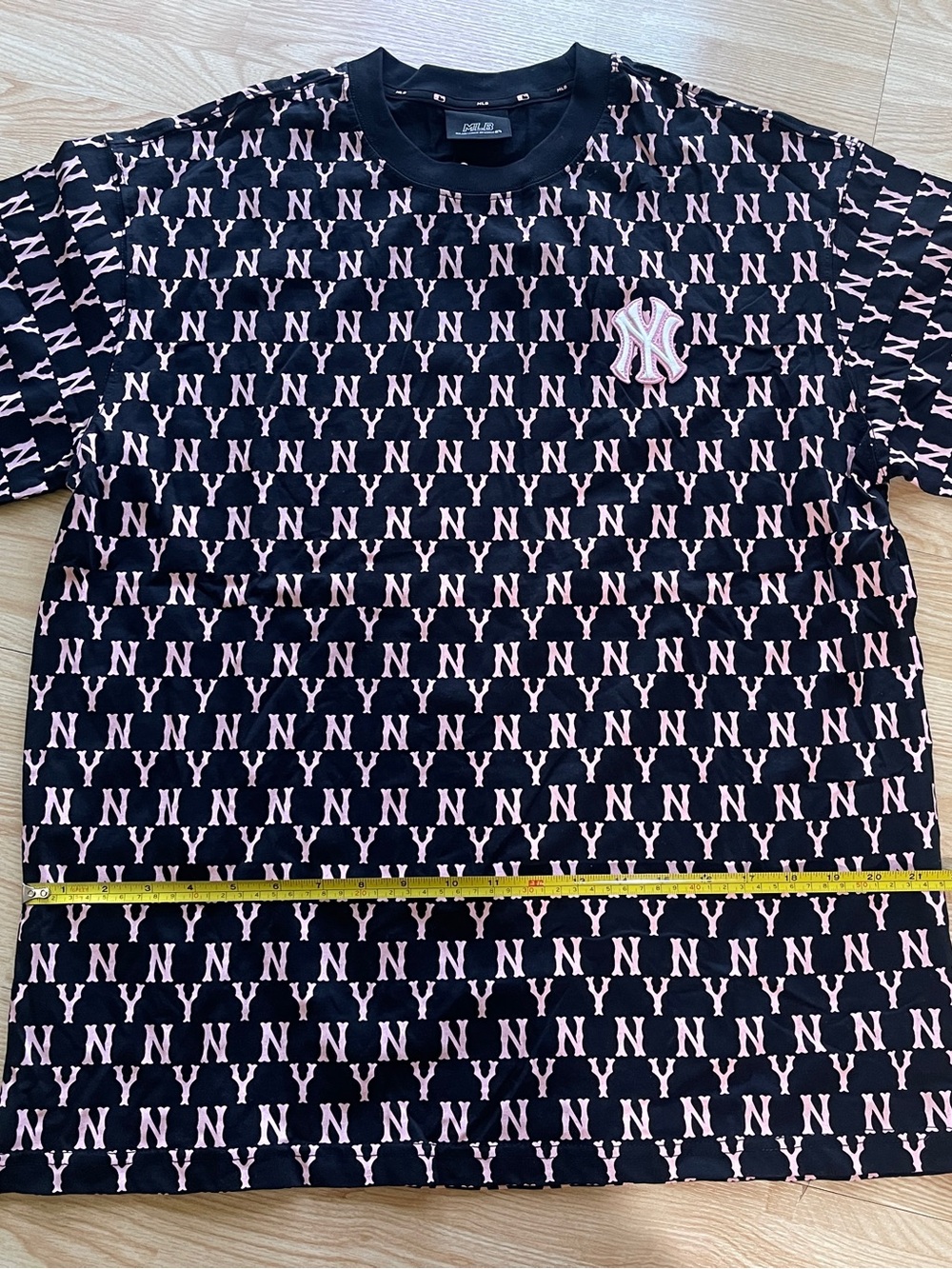 Black & Pink Logo Tee